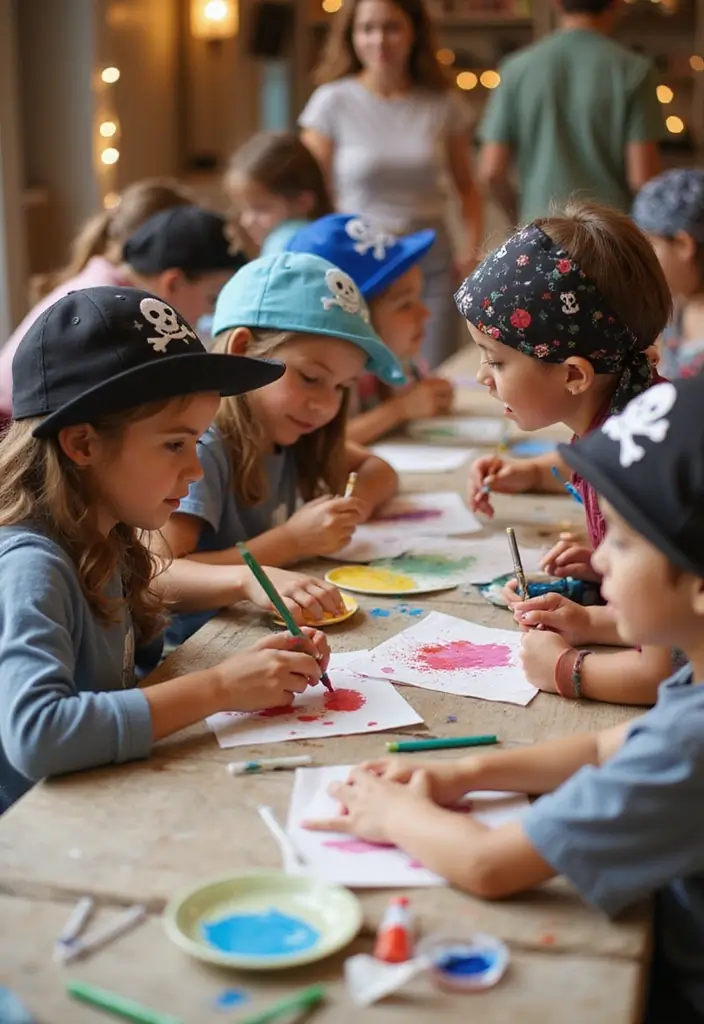 30+ Handmade Pirate Decor Ideas for Themed Events 60 30+ Handmade Pirate Decor Ideas for Themed Events - 22. Pirate Bandana Crafts