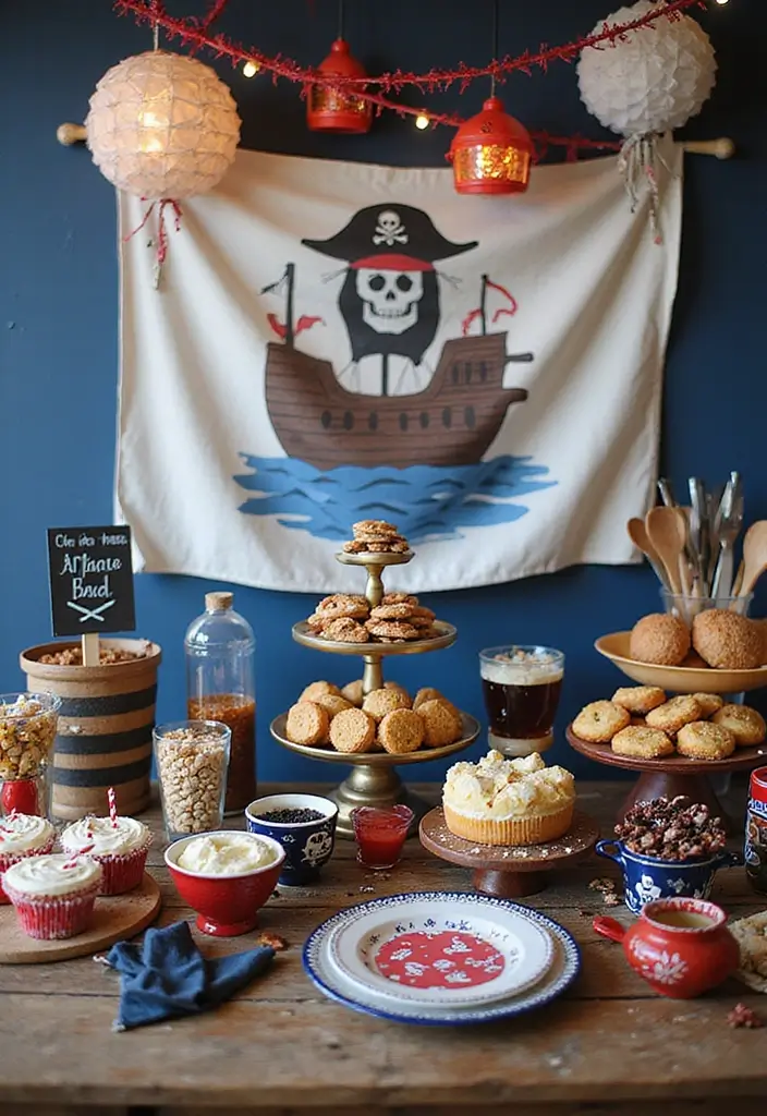 30+ Handmade Pirate Decor Ideas for Themed Events 62 30+ Handmade Pirate Decor Ideas for Themed Events - 24. Nautical Color Scheme