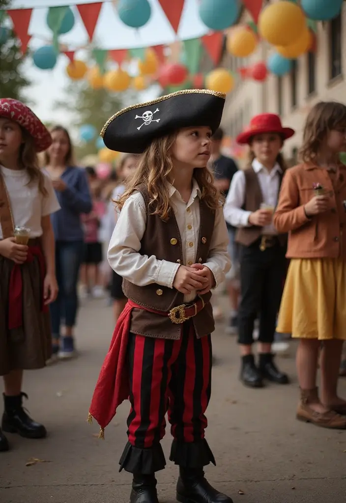 30+ Handmade Pirate Decor Ideas for Themed Events 73 30+ Handmade Pirate Decor Ideas for Themed Events - 27. Pirate-Themed Costume Contest
