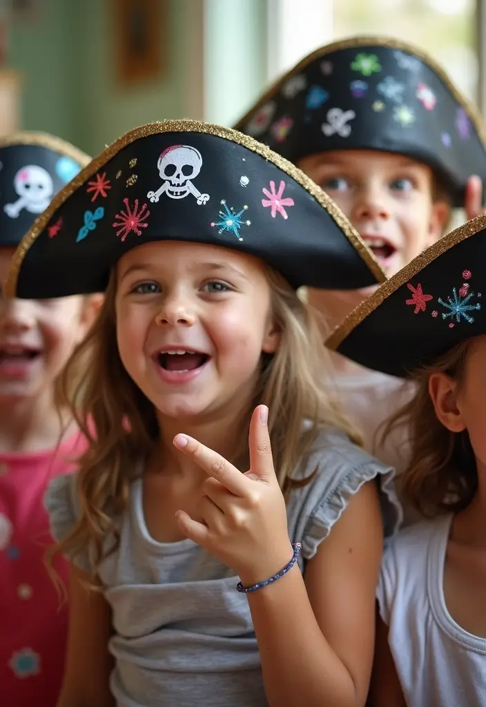 30+ Handmade Pirate Decor Ideas for Themed Events 17 30+ Handmade Pirate Decor Ideas for Themed Events - 5. DIY Pirate Hats