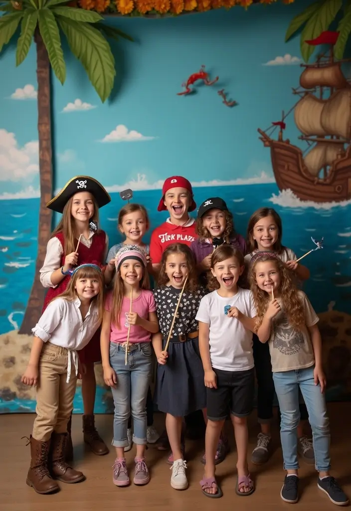 30+ Handmade Pirate Decor Ideas for Themed Events 26 30+ Handmade Pirate Decor Ideas for Themed Events - 8. Nautical-Themed Photo Booth