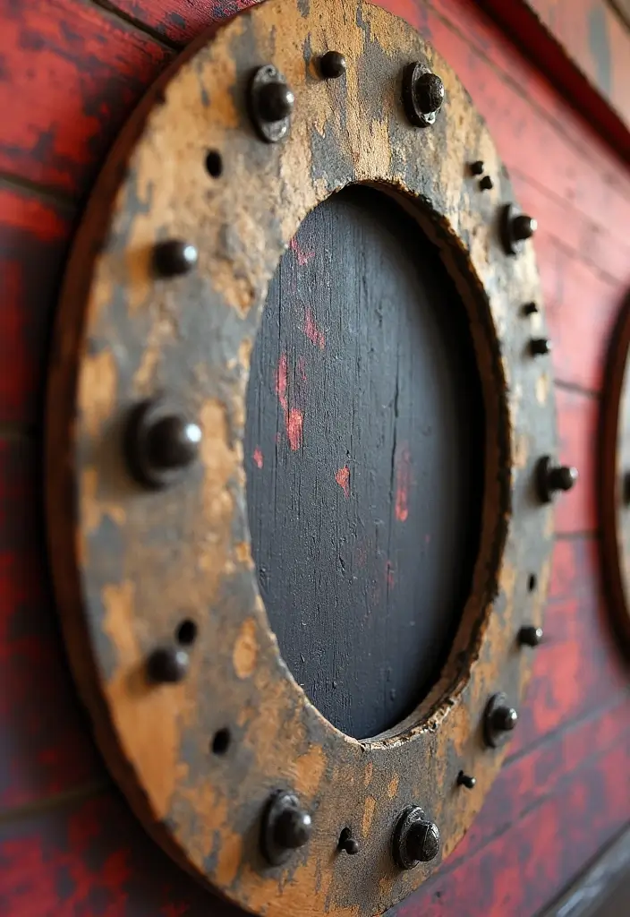 30+ Handmade Pirate Decor Ideas for Themed Events 27 30+ Handmade Pirate Decor Ideas for Themed Events - 9. Pirate Ship Portholes