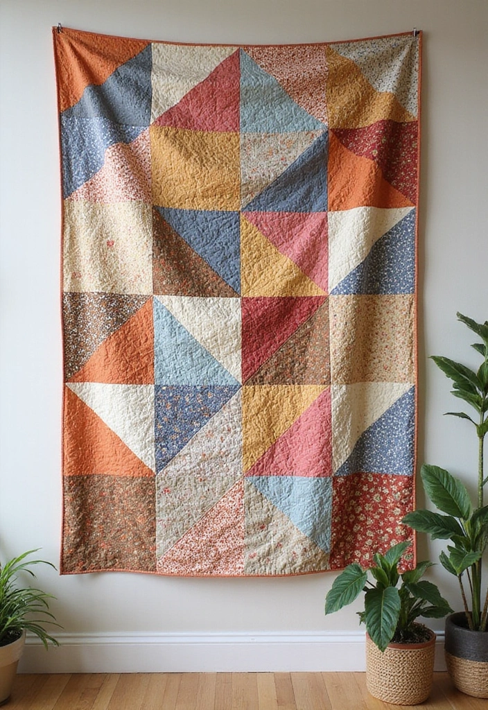 30+ Handmade Room Decor Ideas To Personalize Your Space 41 30+ Handmade Room Decor Ideas To Personalize Your Space - 13. Quilted Wall Hangings