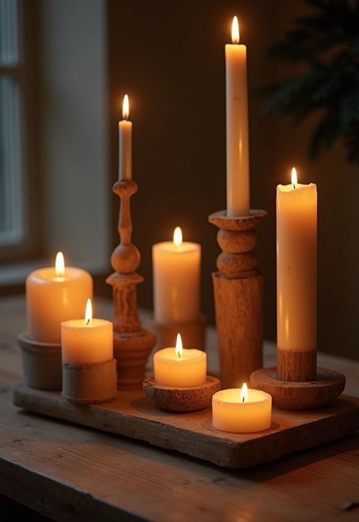 30+ Handmade Room Decor Ideas To Personalize Your Space 52 30+ Handmade Room Decor Ideas To Personalize Your Space - 18. Unique Candle Holders