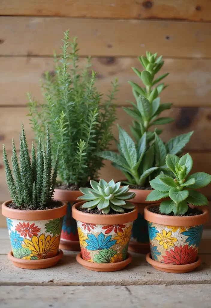 30+ Handmade Room Decor Ideas To Personalize Your Space 4 30+ Handmade Room Decor Ideas To Personalize Your Space - 2. Handmade Terracotta Pots