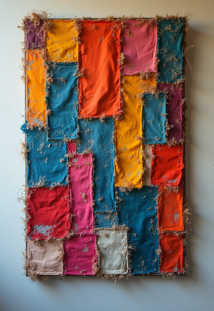 30+ Handmade Room Decor Ideas To Personalize Your Space 81 30+ Handmade Room Decor Ideas To Personalize Your Space - 27. Upcycled Clothing Art