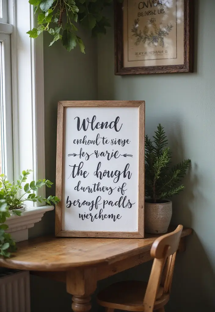 30+ Handmade Room Decor Ideas To Personalize Your Space 23 30+ Handmade Room Decor Ideas To Personalize Your Space - 7. Hand-Painted Wooden Signs