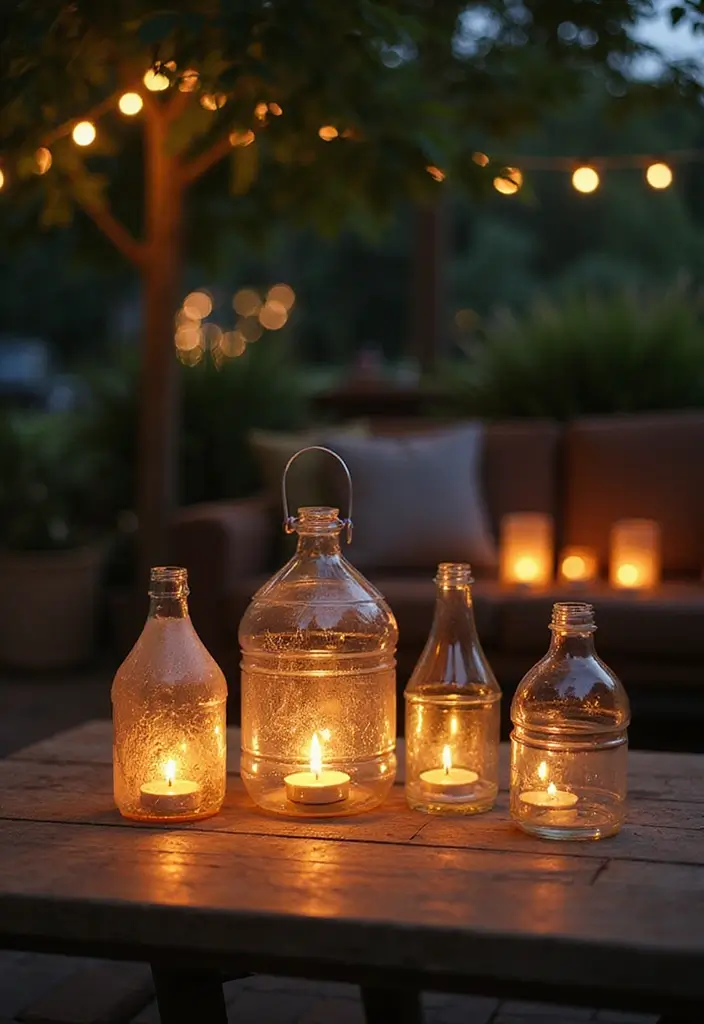 30+ Handmade Water Bottle Decor Ideas To Recycle Creatively 10 30+ Handmade Water Bottle Decor Ideas To Recycle Creatively - 10. Upcycled Lanterns