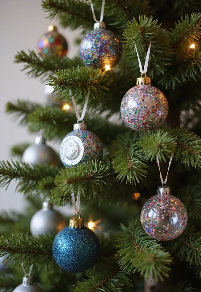 30+ Handmade Water Bottle Decor Ideas To Recycle Creatively 29 30+ Handmade Water Bottle Decor Ideas To Recycle Creatively - 19. Personalized Holiday Ornaments