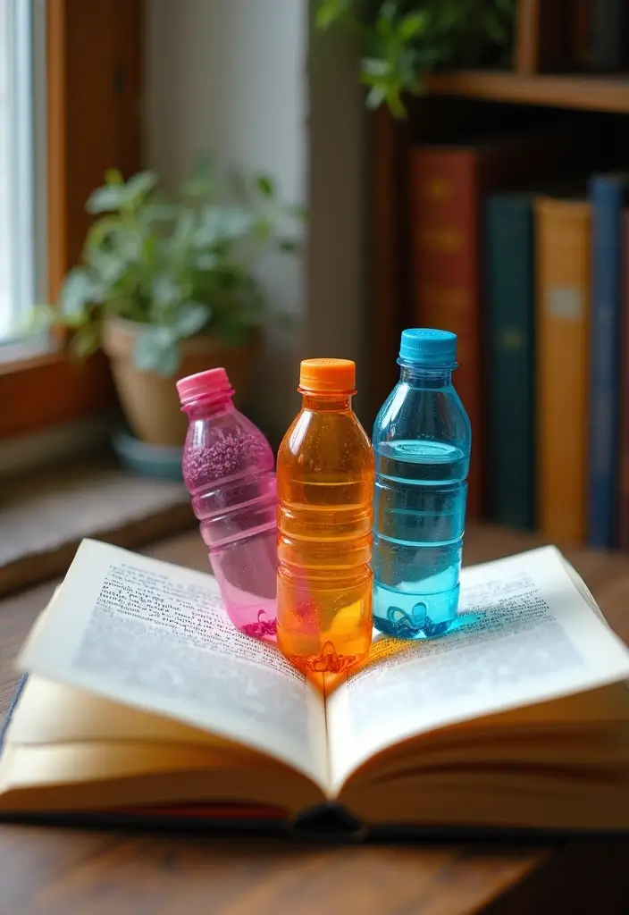 30+ Handmade Water Bottle Decor Ideas To Recycle Creatively 40 30+ Handmade Water Bottle Decor Ideas To Recycle Creatively - 24. Colorful Bookmarkers